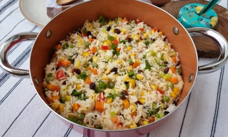 Arroz a Grega - Receita especial fácil
