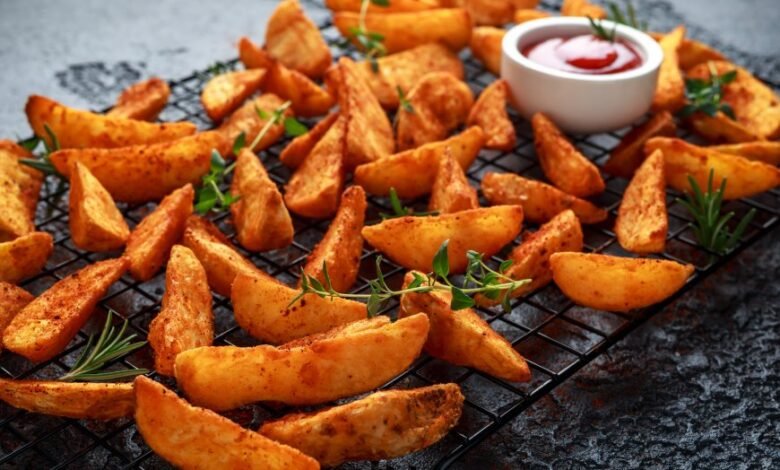 Batata Rústica na Airfryer - Receita fácil e Saudável