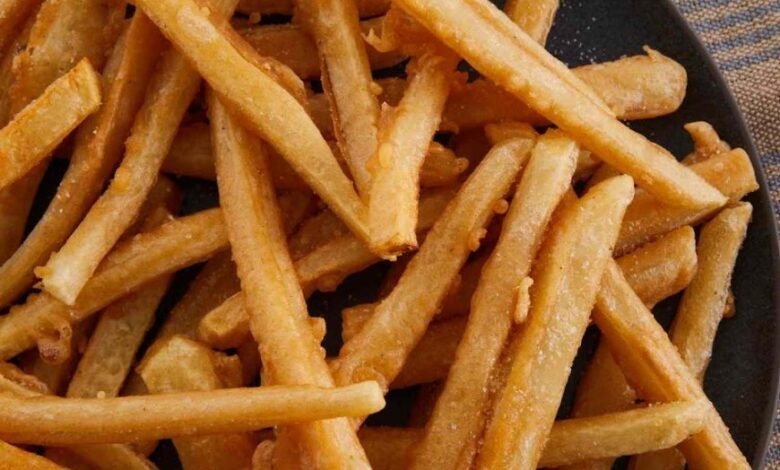 Batata palito sequinha - Faça essa delicia crocante
