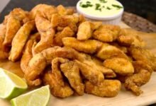 Filé de Tilápia Frito Empanado Receita