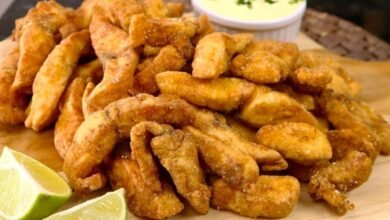 Filé de Tilápia Frito Empanado Receita