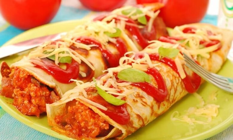 Panqueca de frango de frigideira - Saudável e saborosa