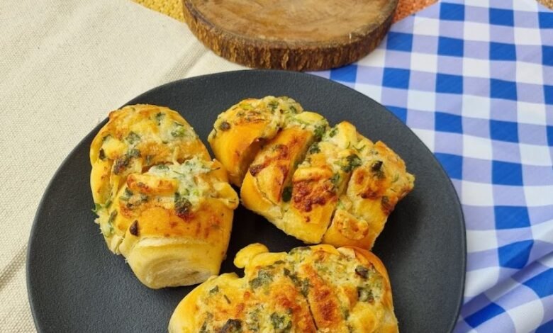 Pão de alho no forno elétrico - Seu petisco delicioso prático e sem gastar gás