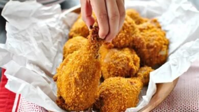 Receita de coxa empanada na airfryer