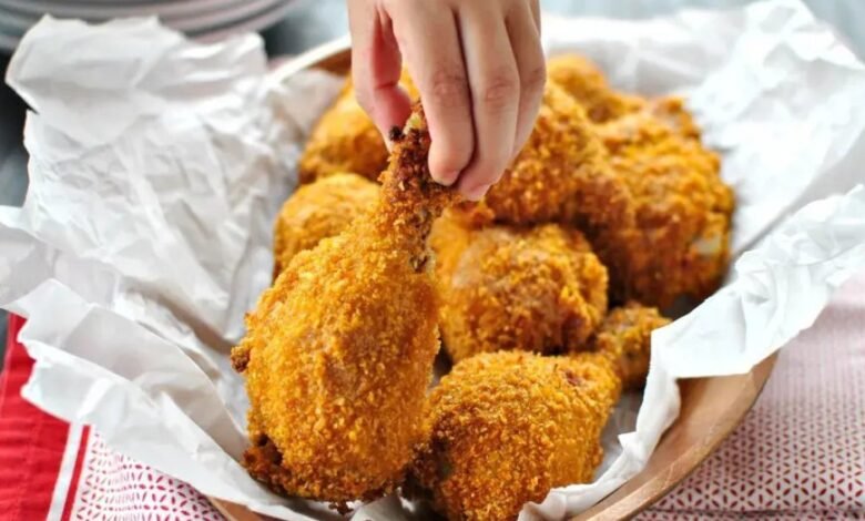 Receita de coxa empanada na airfryer