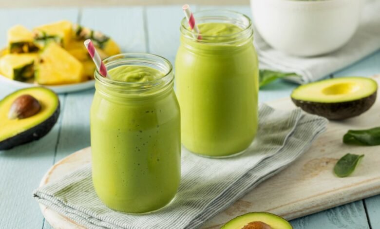 Receita de vitamina de abacate com Whey