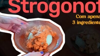 Strogonoff de frango com 3 ingredientes
