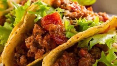 Tacos mexicanos - Receita feita com massa de Rap10