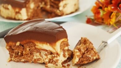 Torta de Doce de Leite com Cream Cheese